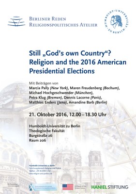 2016 Elections Poster